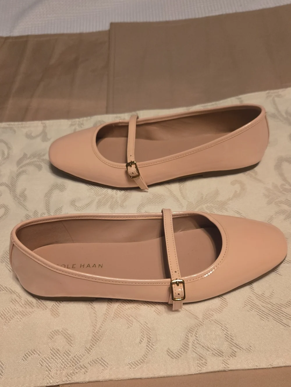 Cole Haan Mary Jane Flats Blush/Pink Size 6.5B